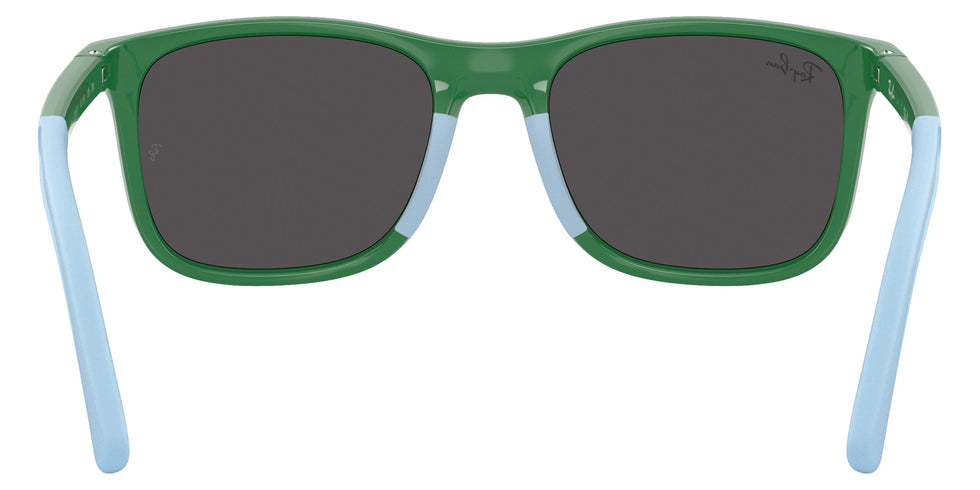 Ray-Ban® RJ9084S RJ9084S 718887 47 Sunglasses - Green On Rubber Light Blue