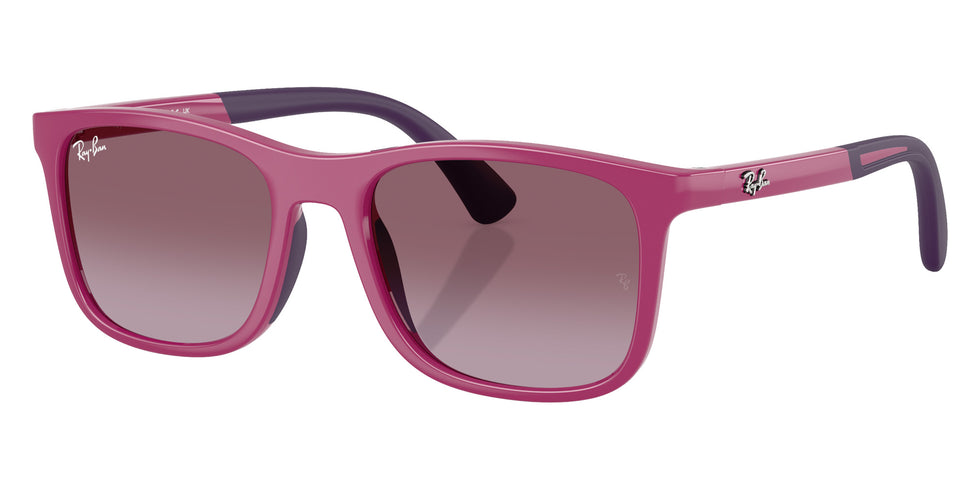 Ray-Ban® RJ9084SF RJ9084SF 71498H 47 Sunglasses - Fucsia On Rubber Violet