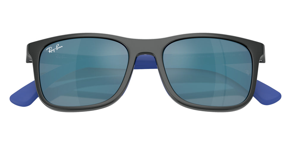 Ray-Ban® RJ9084SF RJ9084SF 715155 47 Sunglasses - Gray On Rubber Blue