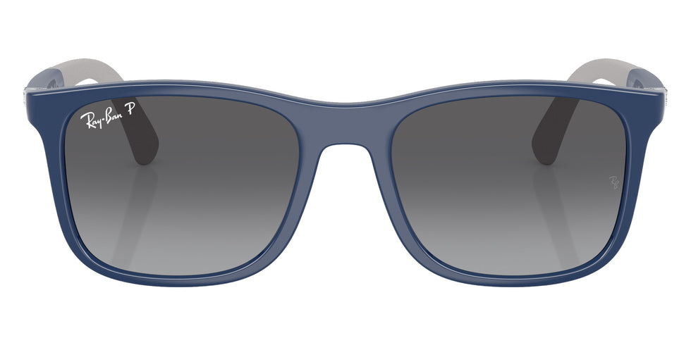 Ray-Ban® RJ9084SF RJ9084SF 7187T3 47 Sunglasses - Blue On Rubber Gray