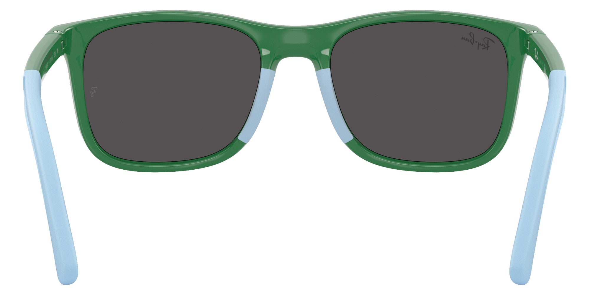Ray-Ban® RJ9084SF RJ9084SF 718887 47 Sunglasses - Green On Rubber Light Blue