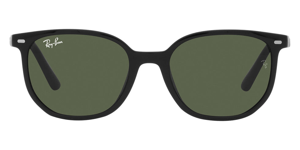 Ray-Ban® Junior Elliot RJ9097S RJ9097S 100/71 46 - Black with Dark Green lenses Sunglasses