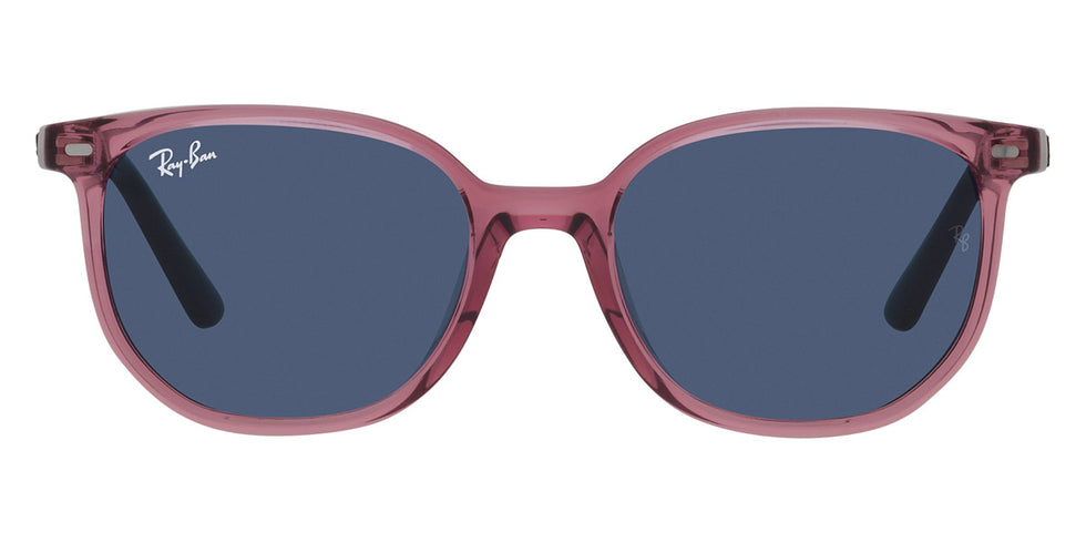Ray-Ban® Junior Elliot RJ9097S RJ9097S 711280 46 - Transparent Pink with Dark Blue lenses Sunglasses