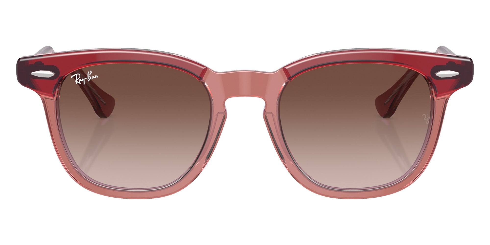 Ray-Ban® RJ9098S RJ9098S 715413 45 Sunglasses - Top Red/Orange/Light Purple