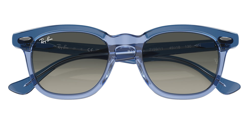 Ray-Ban® RJ9098S RJ9098S 715911 45 Sunglasses - Top Violet On Transparent Violet