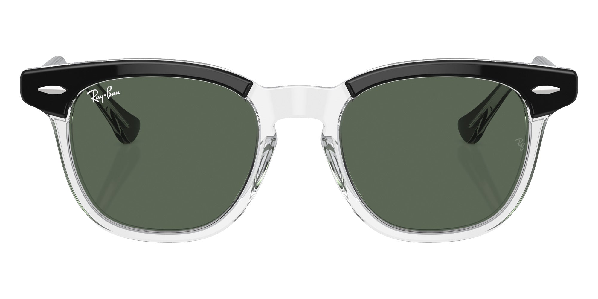Ray-Ban® RJ9098SF RJ9098SF 715871 47 Sunglasses - Black On Transparent