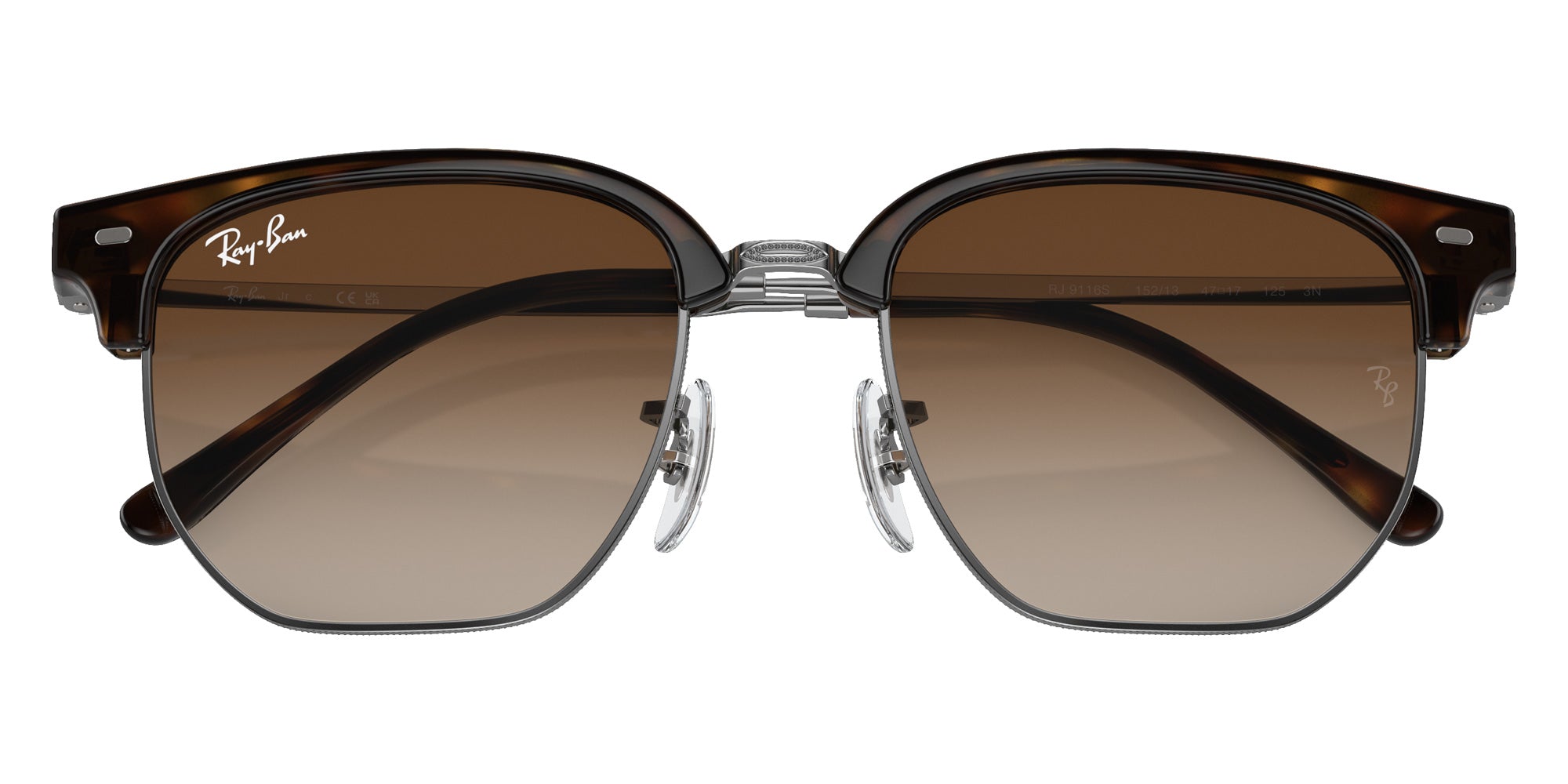 Ray-Ban® RJ9116S RJ9116S 152/13 47 Sunglasses - Gunmetal