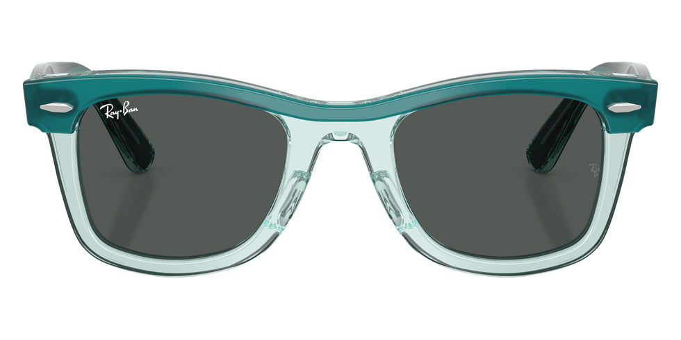 Ray-Ban® RJ9140S RJ9140S 721387 45 Sunglasses - Green Transparent
