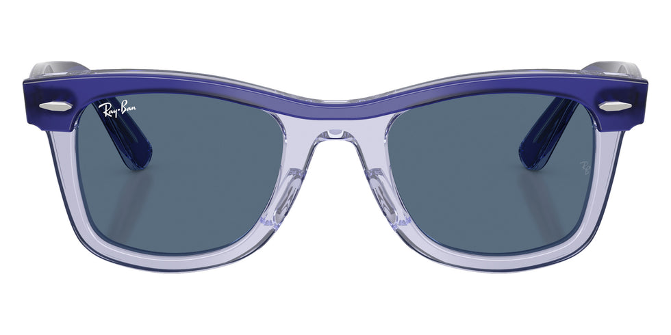 Ray-Ban® RJ9140SF RJ9140SF 721280 45 Sunglasses - Blue Transparent