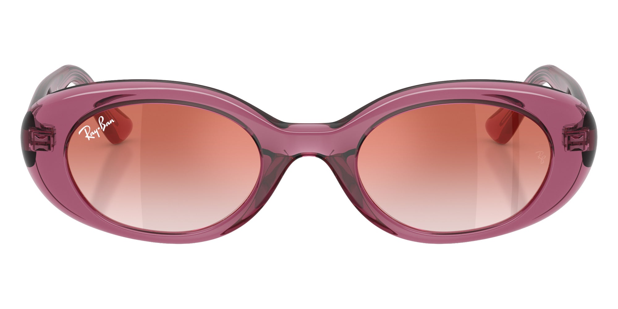 Ray-Ban® RJ9141SF RJ9141SF 7217V0 45 Sunglasses - Transparent Violet