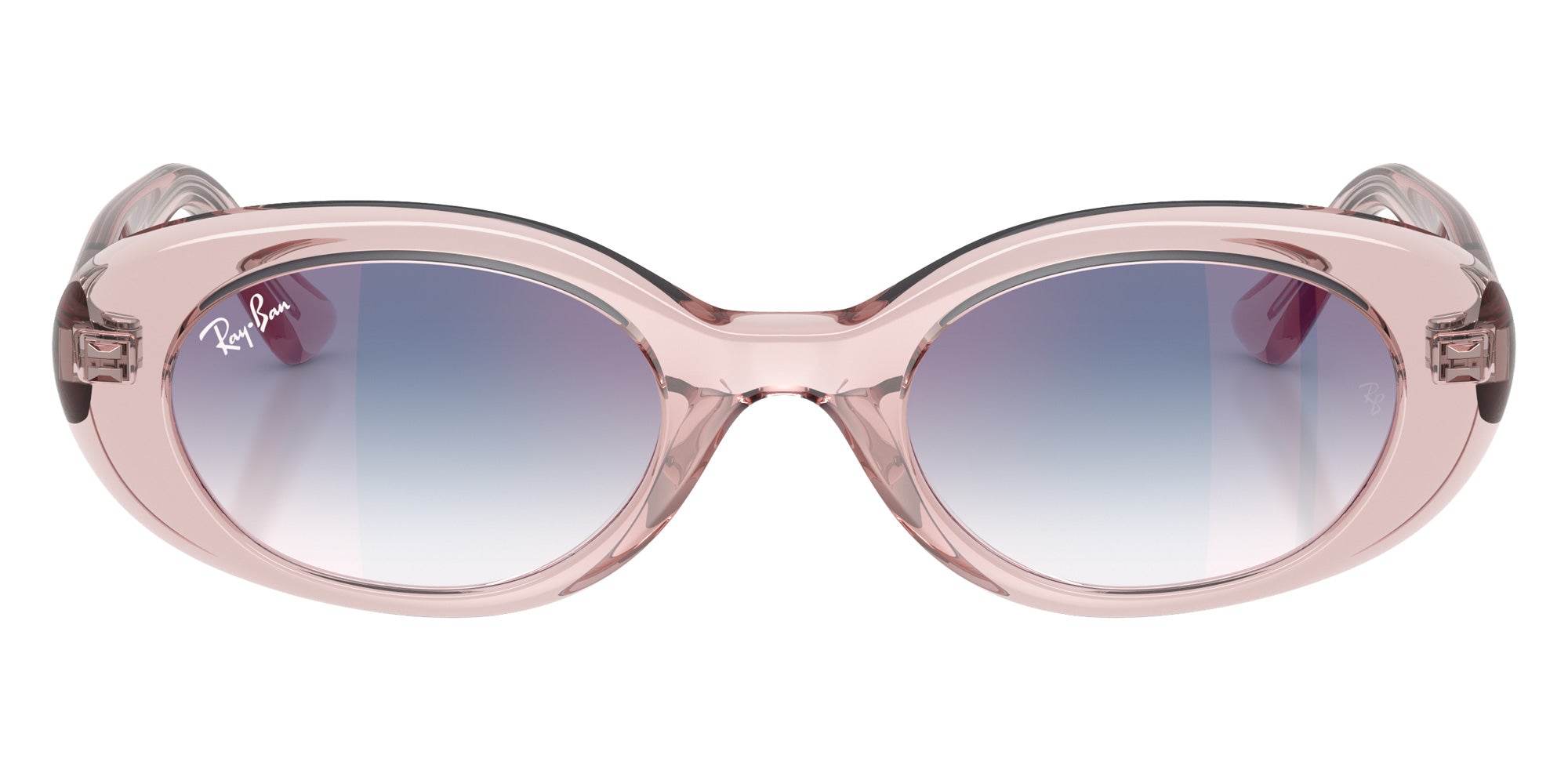Ray-Ban® RJ9141SF RJ9141SF 7218U0 45 Sunglasses - Transparent Pink
