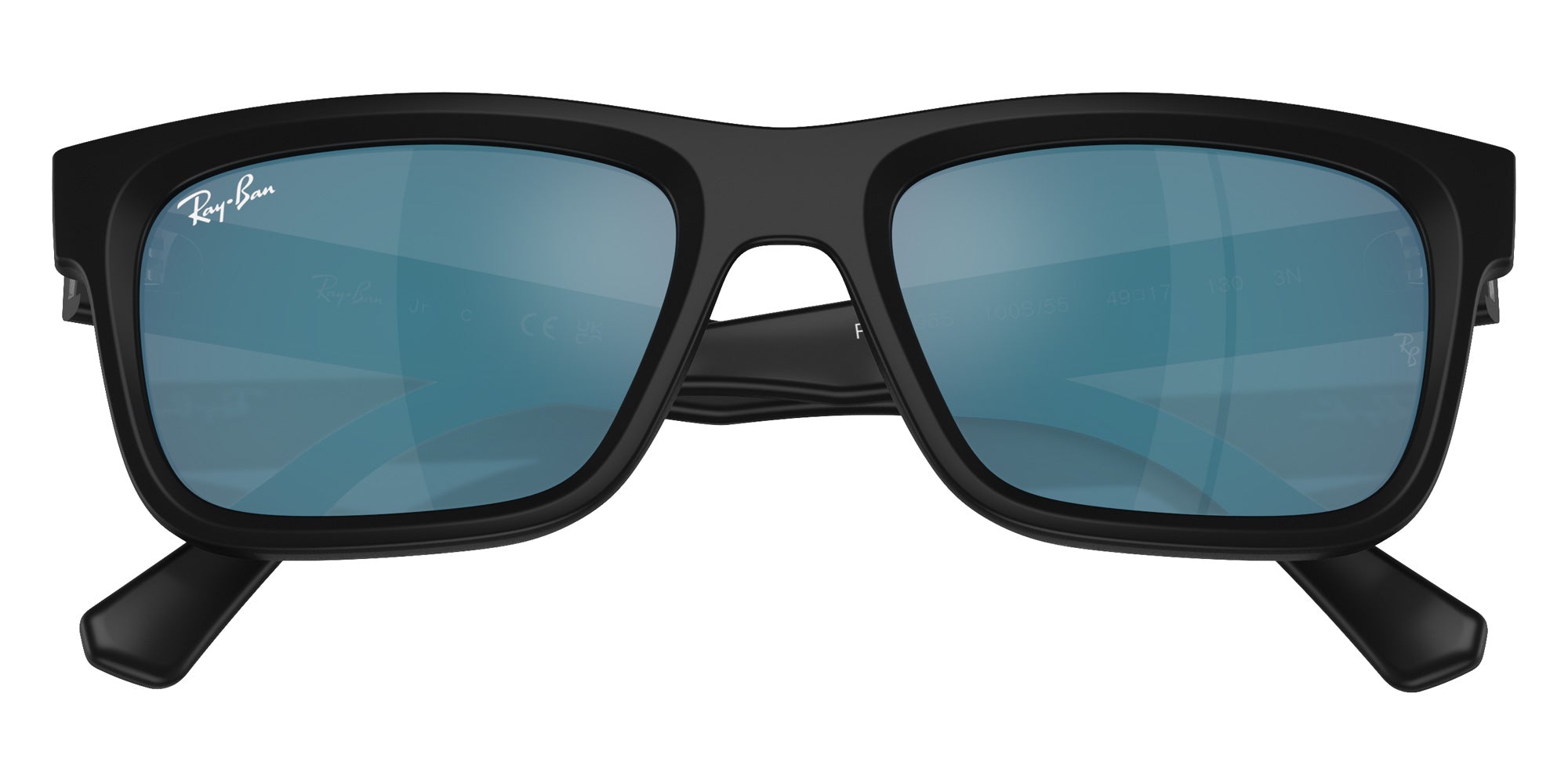 Ray-Ban® RJ9196S RJ9196S 100S55 49 Sunglasses - Matte Black