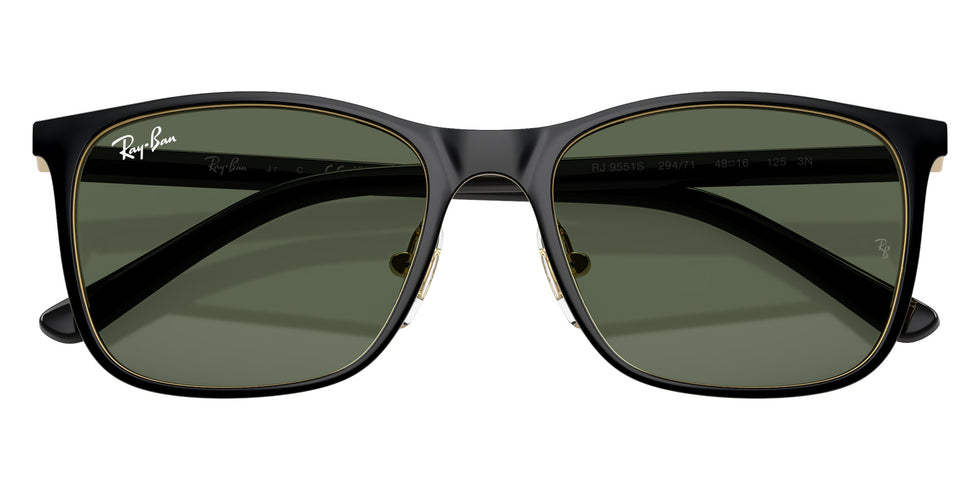 Ray-Ban® RJ9551S RJ9551S 294/71 48 Sunglasses - Black