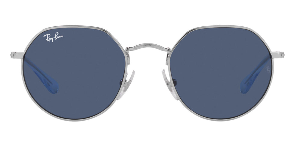 Ray-Ban® Junior Jack RJ9565S RJ9565S 291/8H 47 - Rose Gold with Clear Gradient Dark Violet lenses Sunglasses