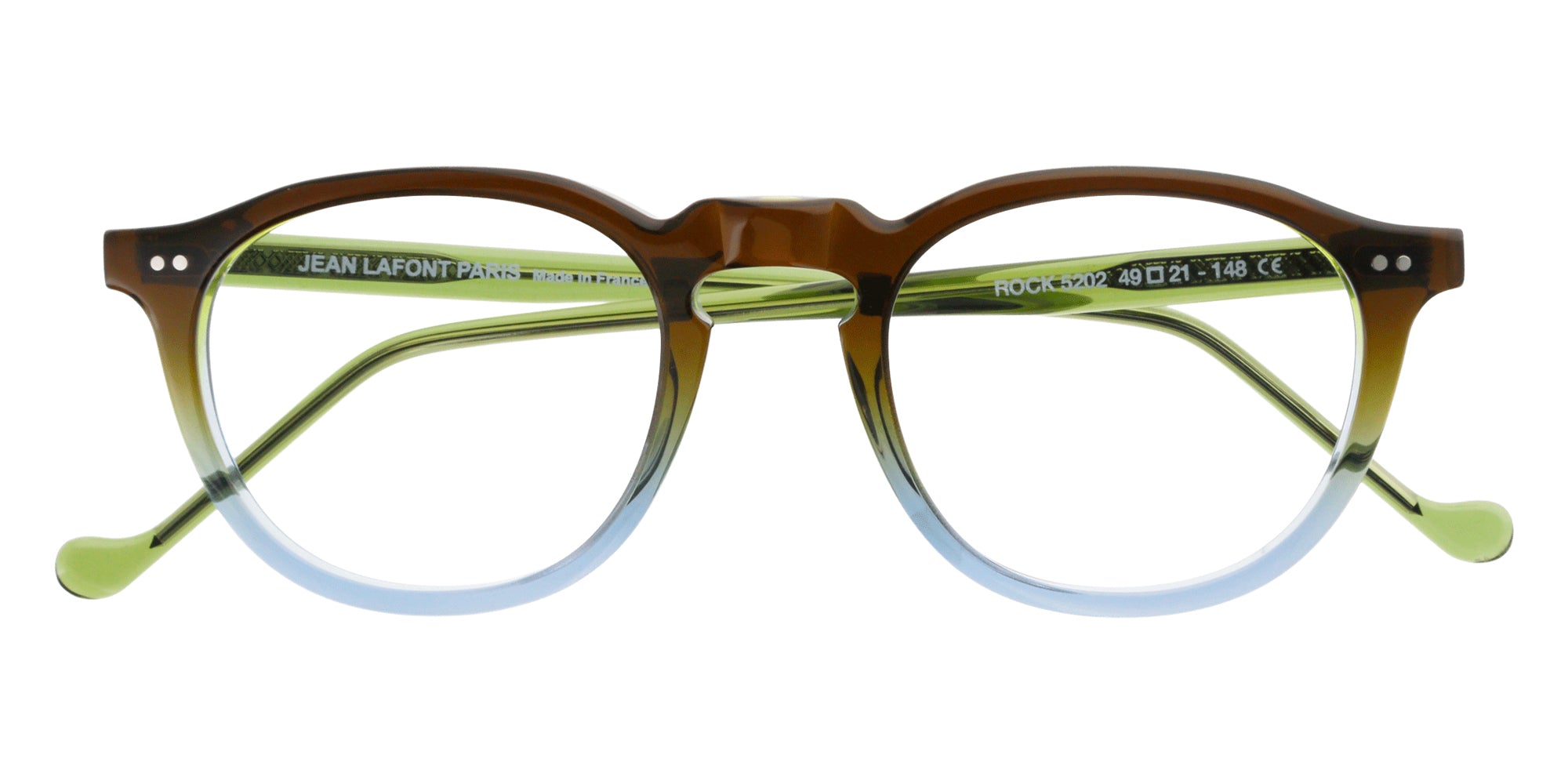 Lafont® ROCK ROCK 5202 49 - Brown - 5202 Eyeglasses