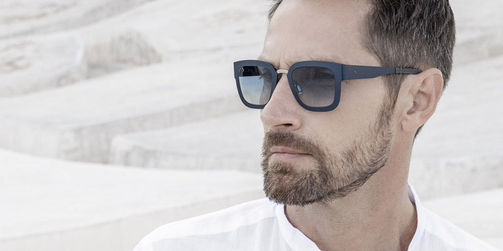Blackfin® ROCKVILLE BLF ROCKVILLE 1163 50 - Navy Blue/Silver Sunglasses