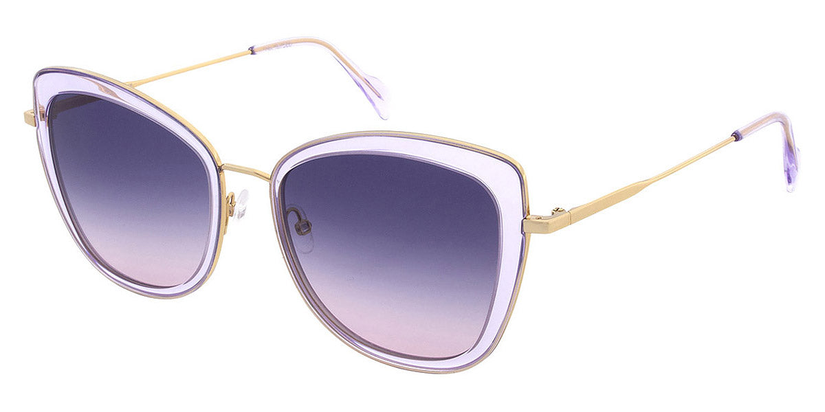 Andy Wolf® Rosehip Sun ANW Rosehip Sun 04 57 - Violet/Gold Sunglasses