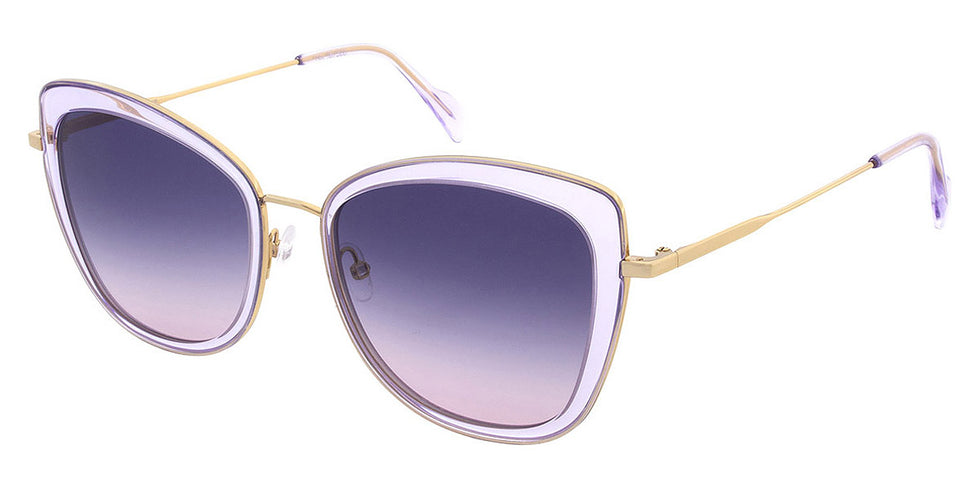 Andy Wolf® Rosehip Sun ANW Rosehip Sun 04 57 - Violet/Gold Sunglasses