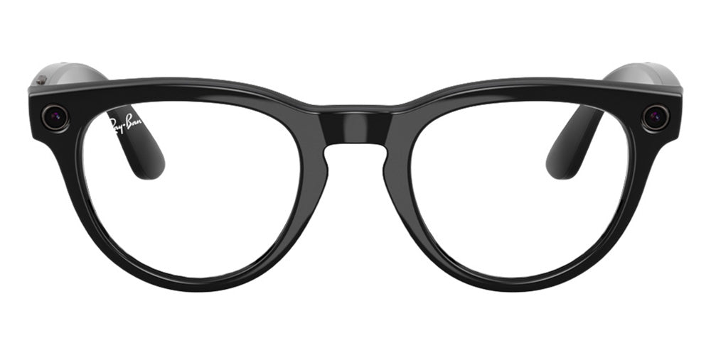 Ray-Ban® Meta Headliner RW4013 - Black/Clear/Graphite Green