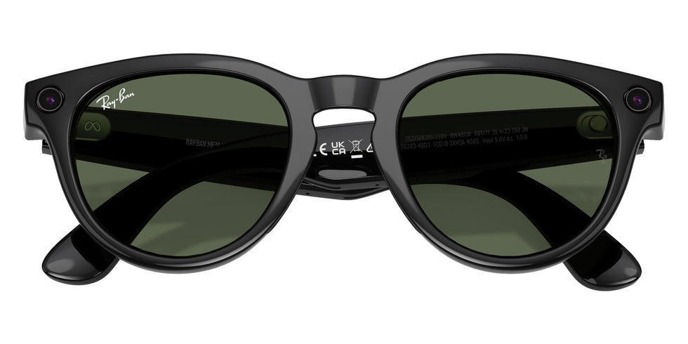 Ray-Ban® Meta Fit Headliner RW4013F RW4013F 601/71 51 Eyeglasses - Black