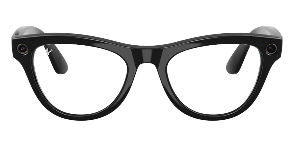 Ray-Ban® Meta Skyler RW4014 - Black/Clear/Graphite Green