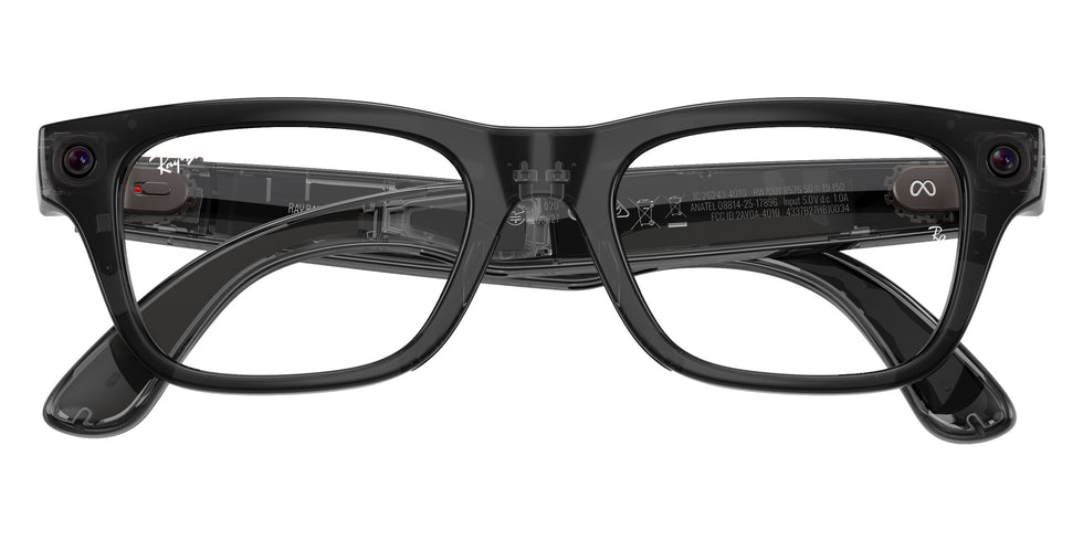 Ray-Ban® Meta Blayzer RW7001 RW7001 8526 54 Eyeglasses - Transparent Black