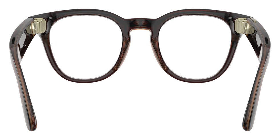 Ray-Ban® Meta Scriber RW7002 RW7002 8532 49 Eyeglasses - Transparent Umber