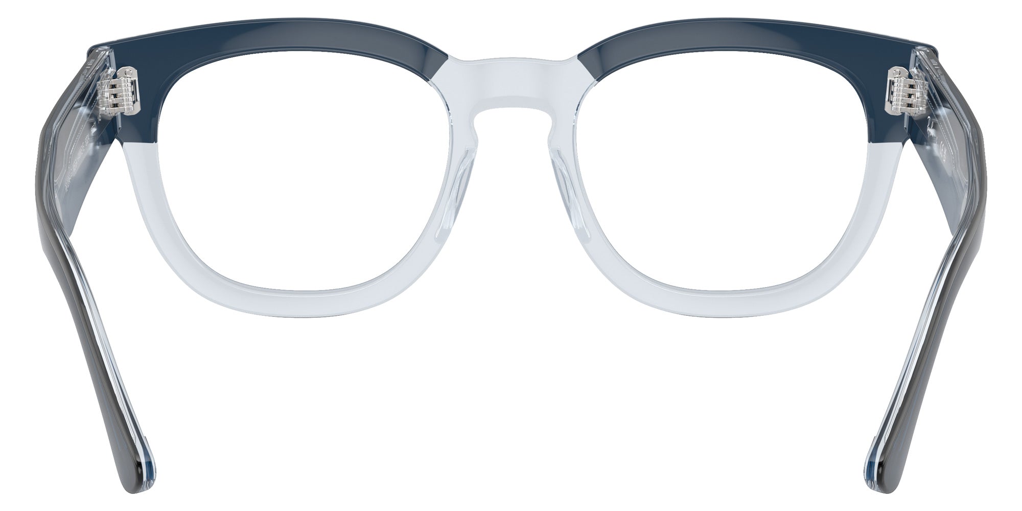 Ray-Ban® RX0298VF RX0298VF 8324 50 Eyeglasses - Blue On Transparent Blue