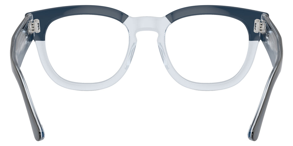 Ray-Ban® RX0298VF RX0298VF 8324 50 Eyeglasses - Blue On Transparent Blue