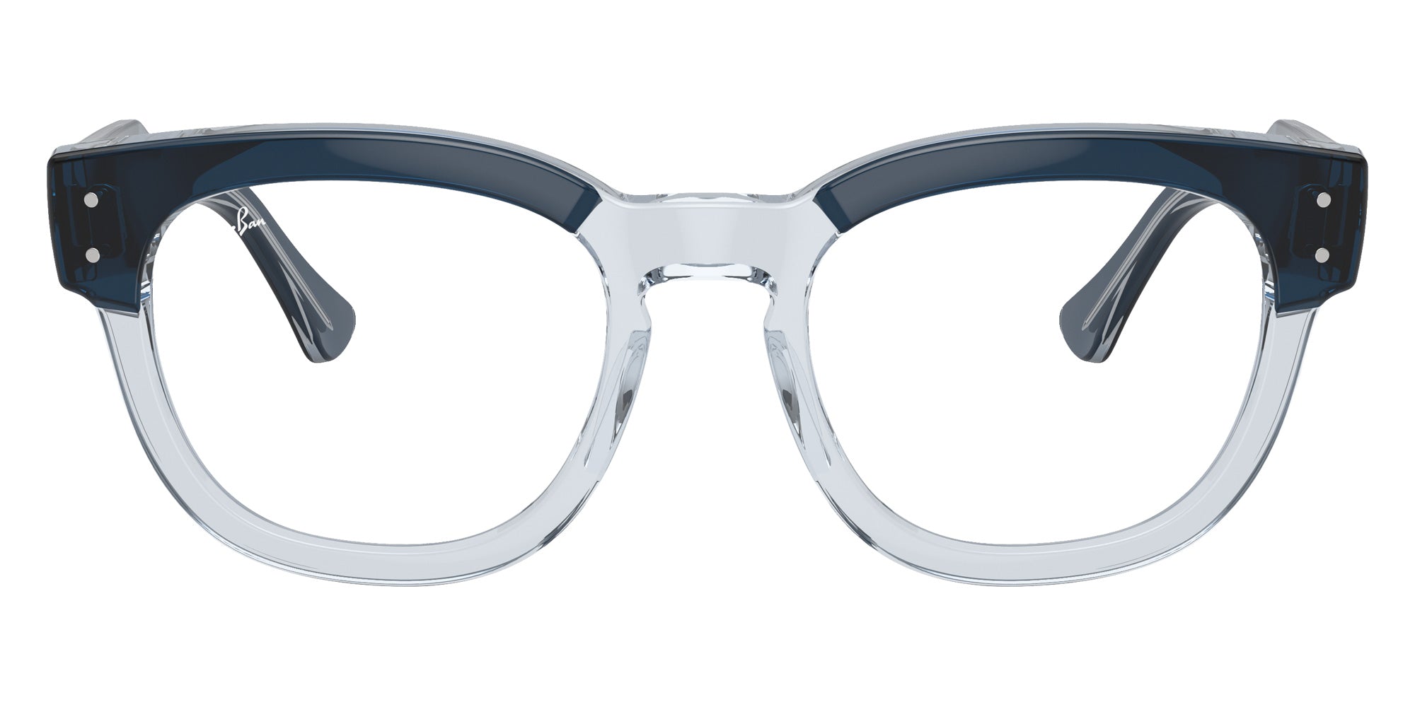 Ray-Ban® RX0298VF RX0298VF 8324 50 Eyeglasses - Blue On Transparent Blue