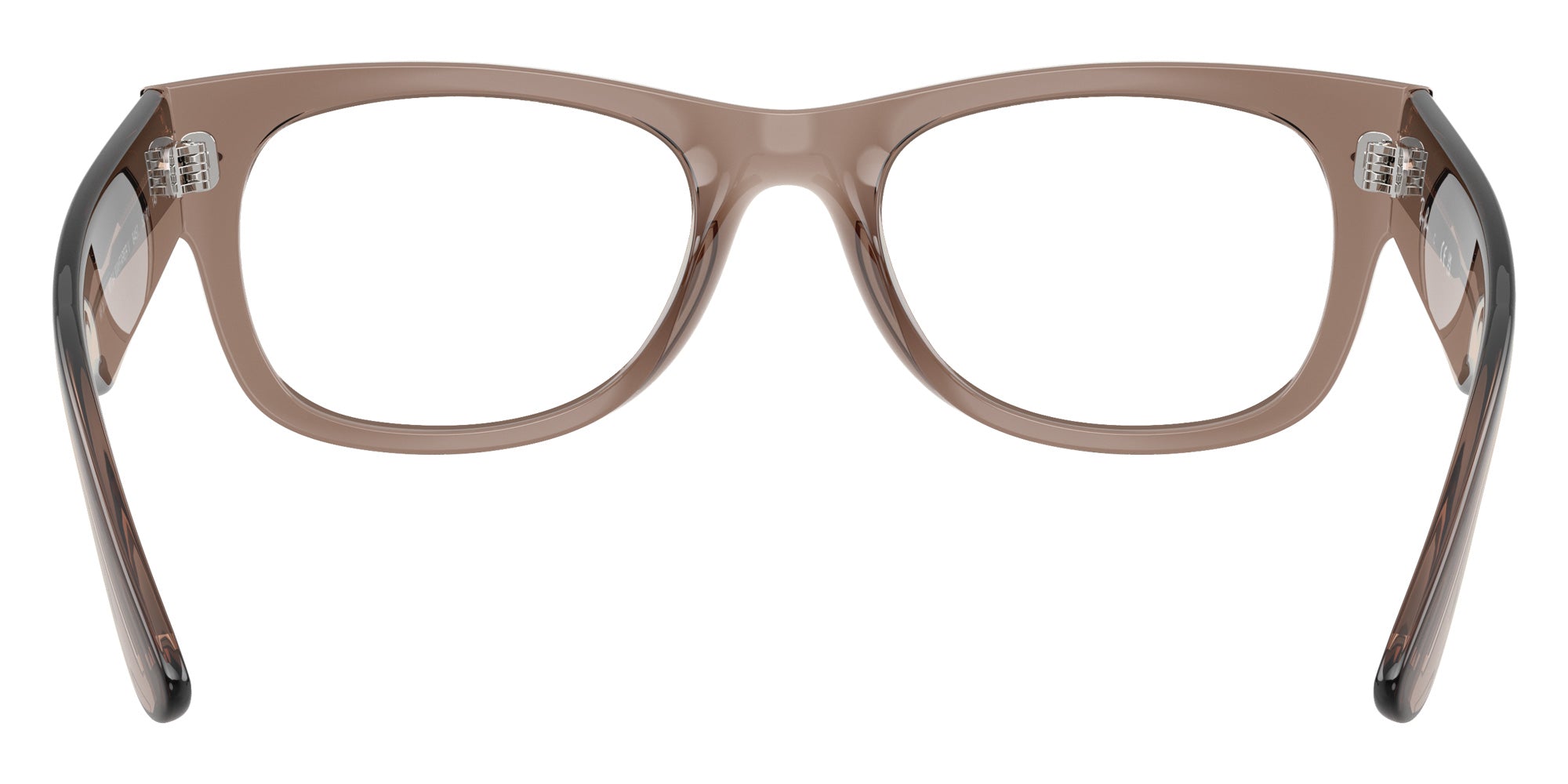 Ray-Ban® RX0832V RX0832V 8457 52 Eyeglasses - Transparent Taupe Beige