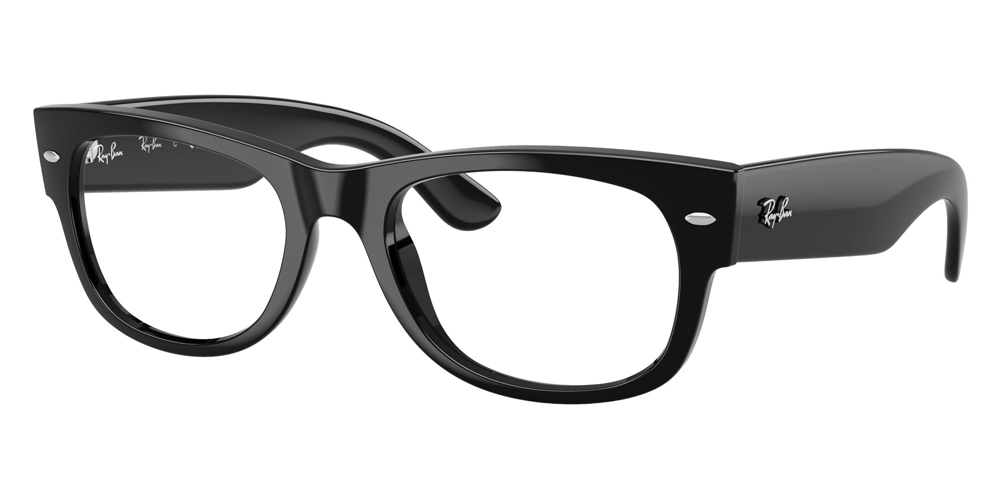 Ray-Ban® RX0832VF RX0832VF 2000 52 Eyeglasses - Black