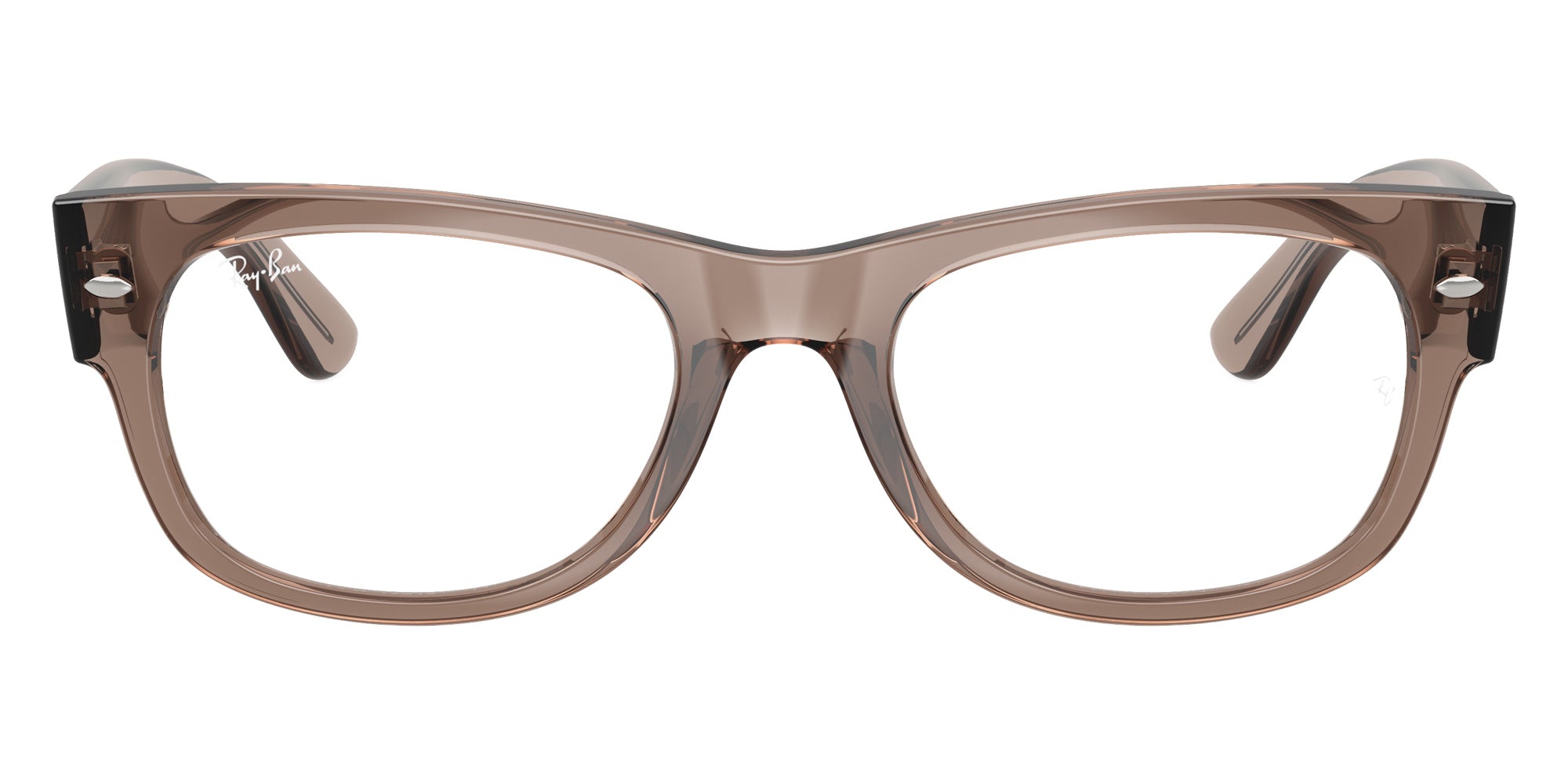 Ray-Ban® RX0832VF RX0832VF 8457 52 Eyeglasses - Transparent Taupe Beige