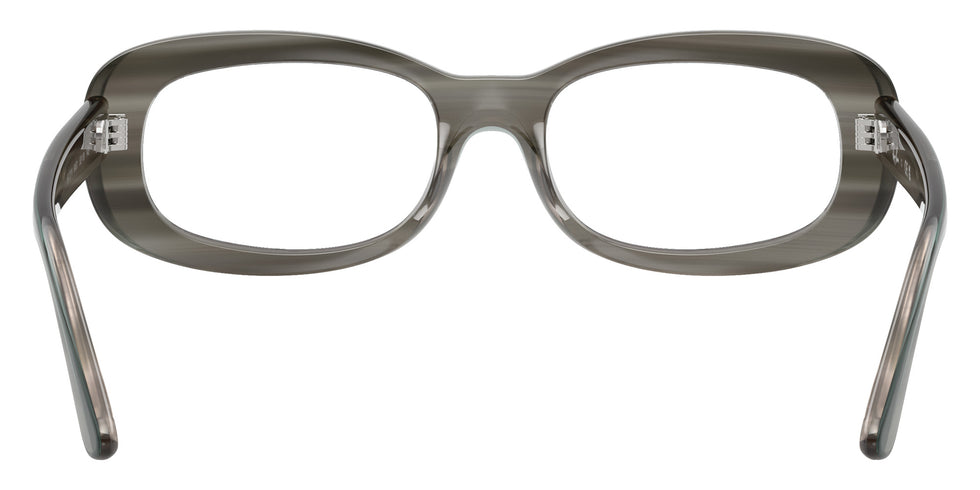 Ray-Ban® RX2221V RX2221V 8453 53 Eyeglasses - Striped Gray