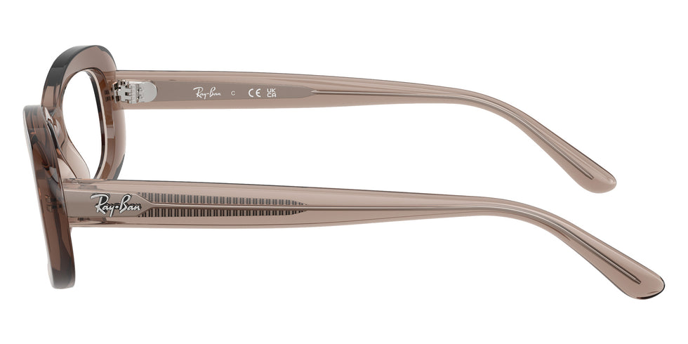 Ray-Ban® RX2221V RX2221V 8457 53 Eyeglasses - Transparent Beige