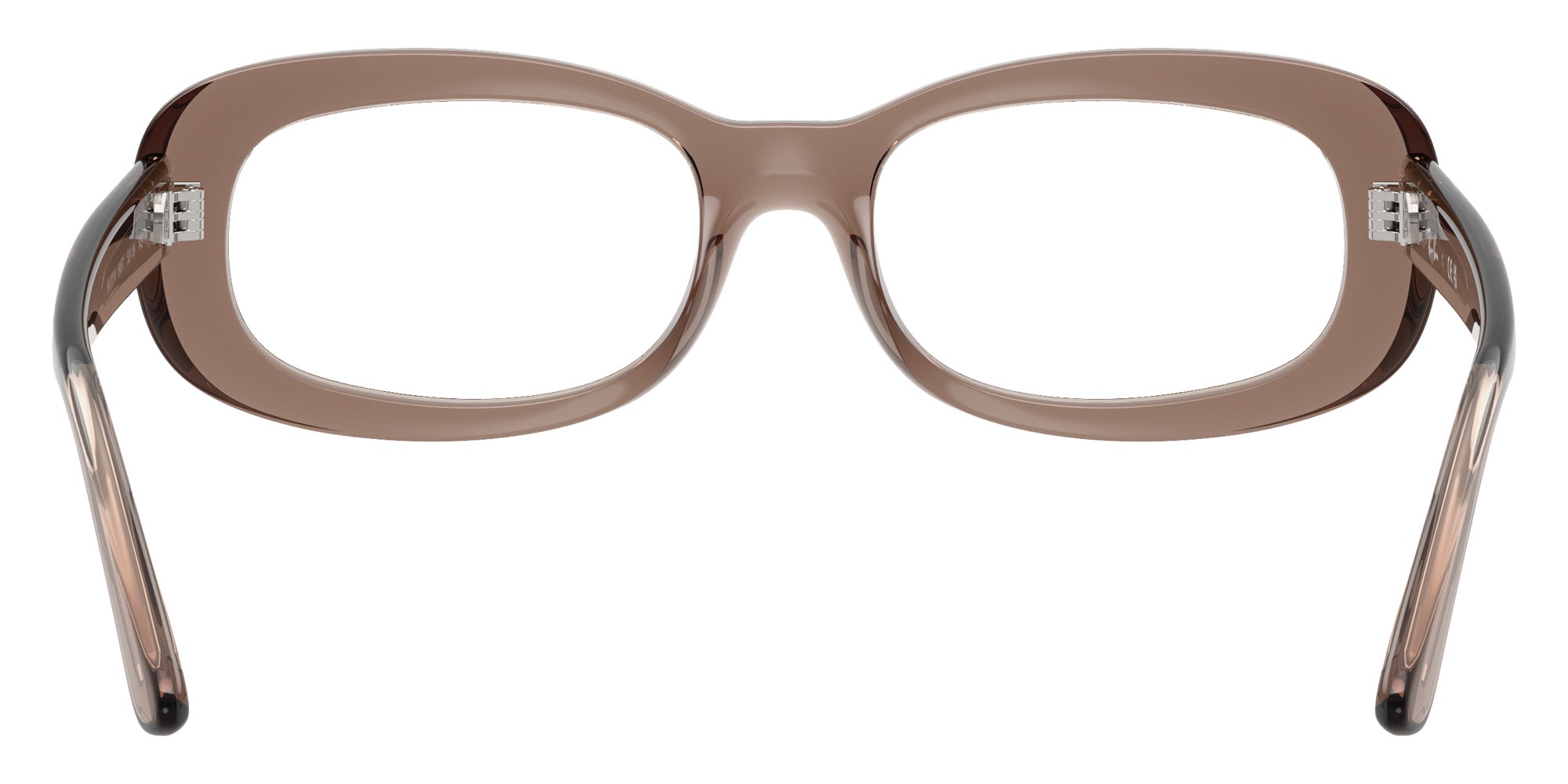 Ray-Ban® RX2221V RX2221V 8457 53 Eyeglasses - Transparent Beige