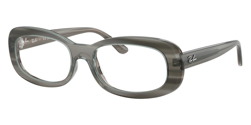Ray-Ban® RX2221VF RX2221VF 8453 53 Eyeglasses - Striped Gray