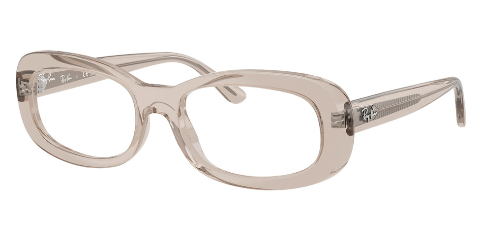 Ray-Ban® RX2221VF RX2221VF 8457 53 Eyeglasses - Transparent Beige
