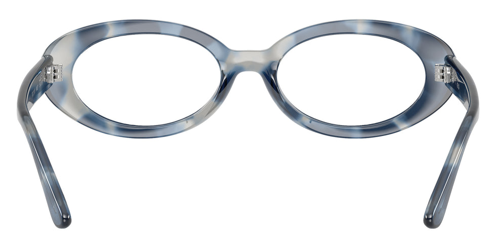 Ray-Ban® RX2223V RX2223V 8482 54 Eyeglasses - Opal Blue Havana
