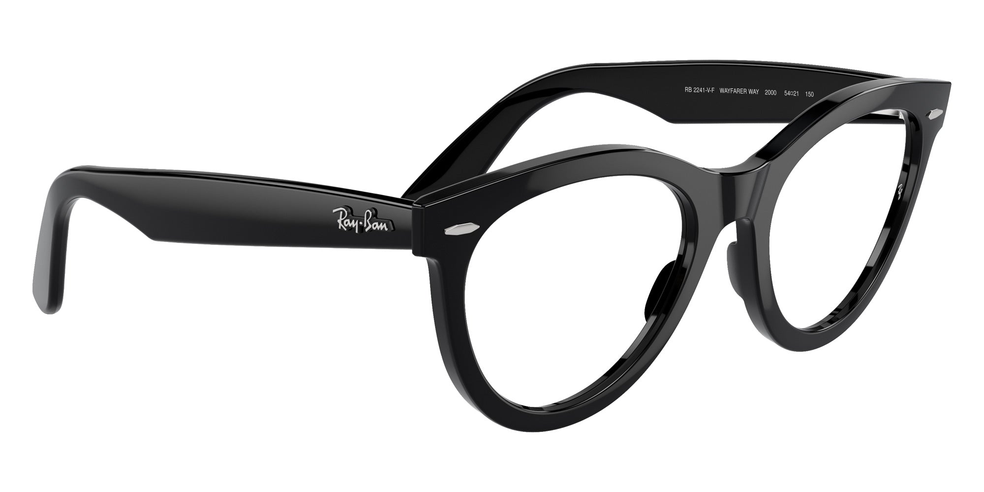Ray-Ban® RX2241VF RX2241VF 2000 51 Eyeglasses - Black