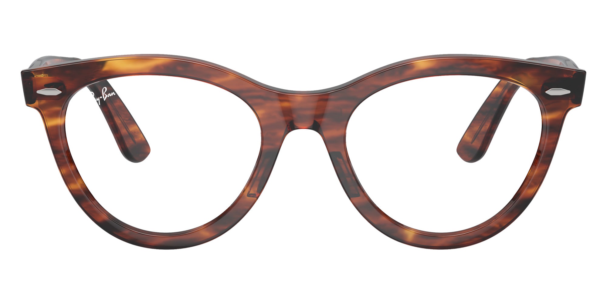Ray-Ban® RX2241VF RX2241VF 2144 51 Eyeglasses - Striped Havana