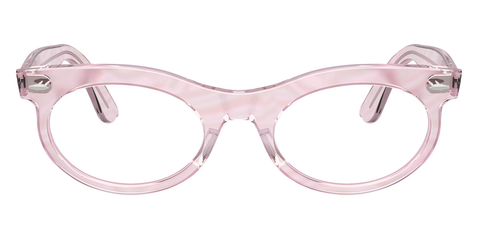 Ray-Ban® RX2242VF RX2242VF 8292 53 Eyeglasses - Photo Waves Purple