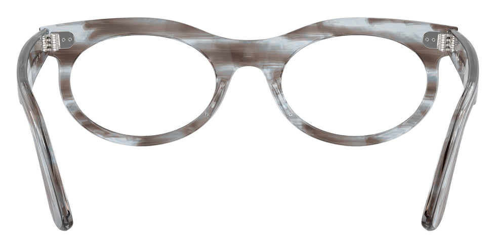 Ray-Ban® RX2242VF RX2242VF 8361 53 Eyeglasses - Striped Transparent Blue