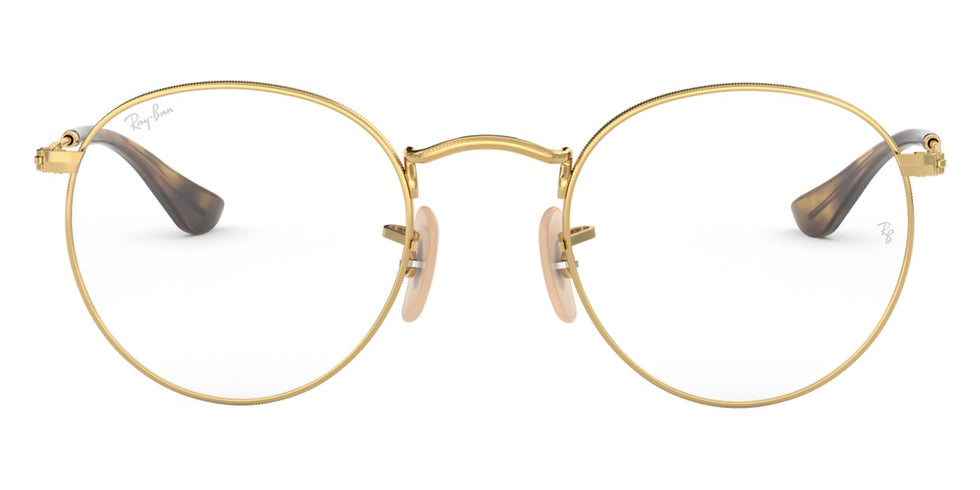 Ray-Ban® Round Metal RX3447V RX3447V 2500 47 - Gold Eyeglasses