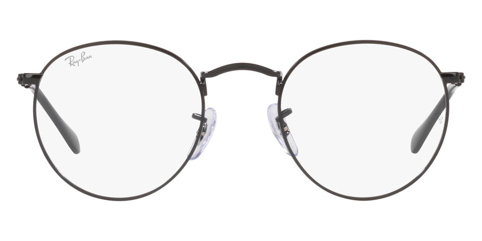 Ray-Ban® Round Metal RX3447V RX3447V 2970 53 - Blue On Silver Eyeglasses