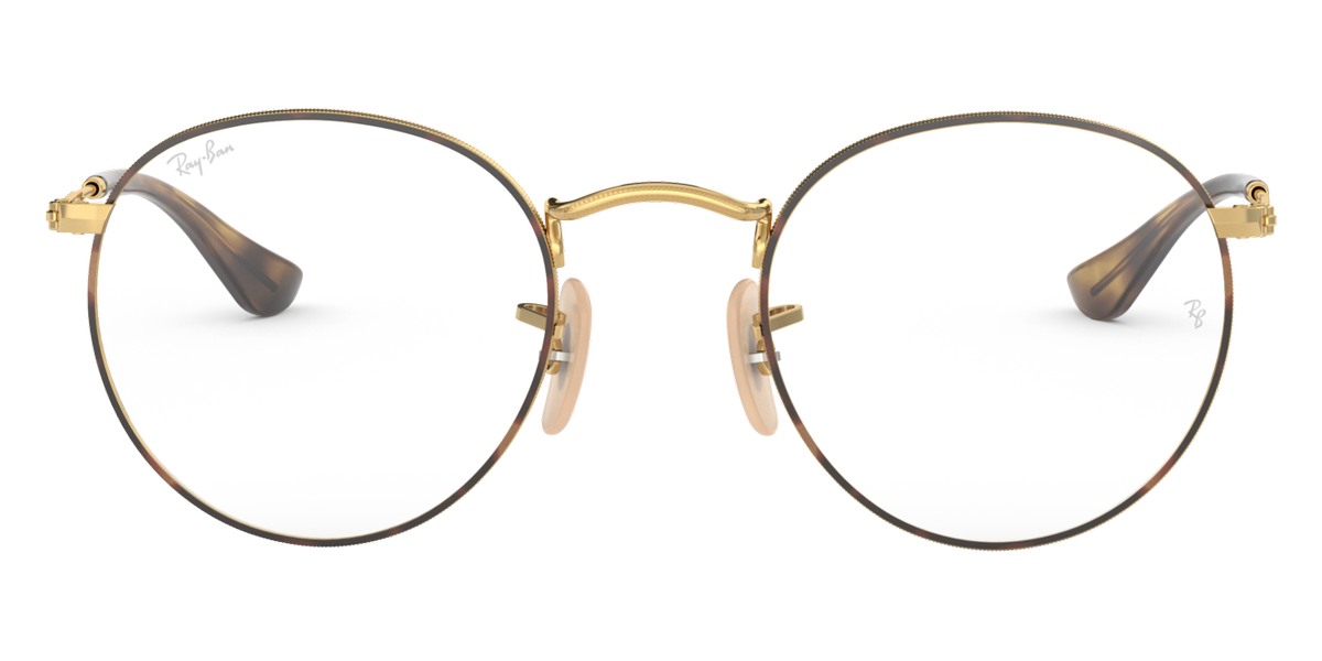 Ray-Ban® Round Metal RX3447V RX3447V 2500 50 - Gold Eyeglasses