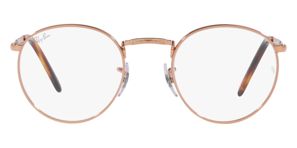 Ray-Ban® New Round RX3637V RX3637V 2501 53 - Silver Eyeglasses