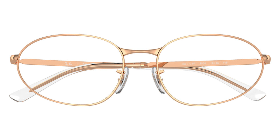 Ray-Ban® RX3734V RX3734V 3094 56 Eyeglasses - Rose Gold