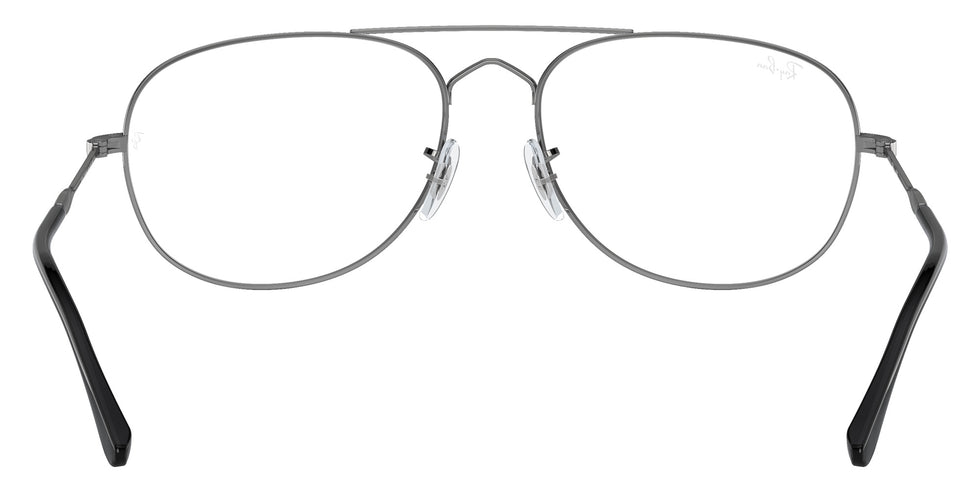 Ray-Ban® RX3735V RX3735V 2502 57 Eyeglasses - Gunmetal