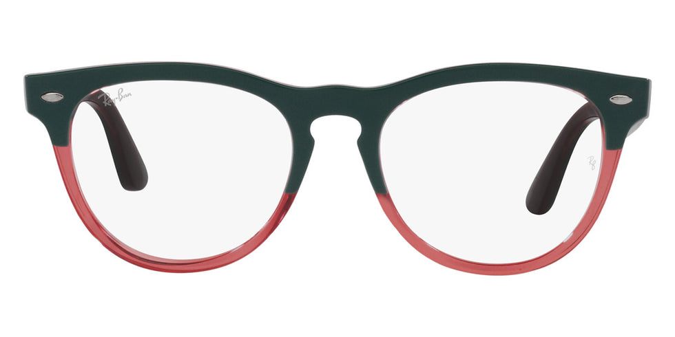 Ray-Ban® Iris RX4471V RX4471V 8195 51 - Beige on Transparent Dark Blue Eyeglasses